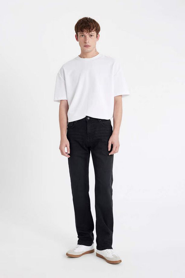 - Sergio Regular Fit Normal Kalıp Normal Bel Boru Paça Pantolon - 1