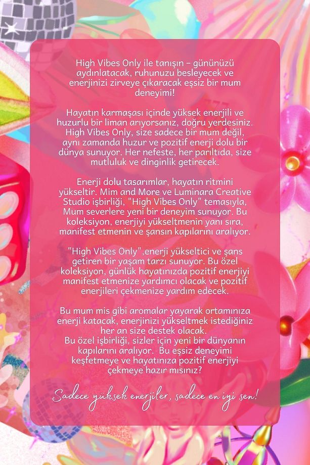 High Vibes Only Çay x Kahve x Mum Set - 5