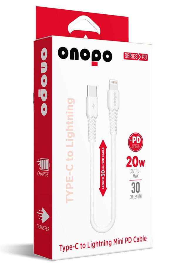 İphone Apple Uyumlu Kısa Kablo Type-c To Lightning Mini Pd 20w Hızlı Şarj Ve Data Kablosu 30cm - P3 - 4