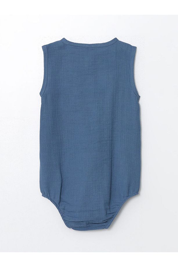 Bisiklet Yaka Basic Erkek Bebek Çıtçıtlı Body - 2