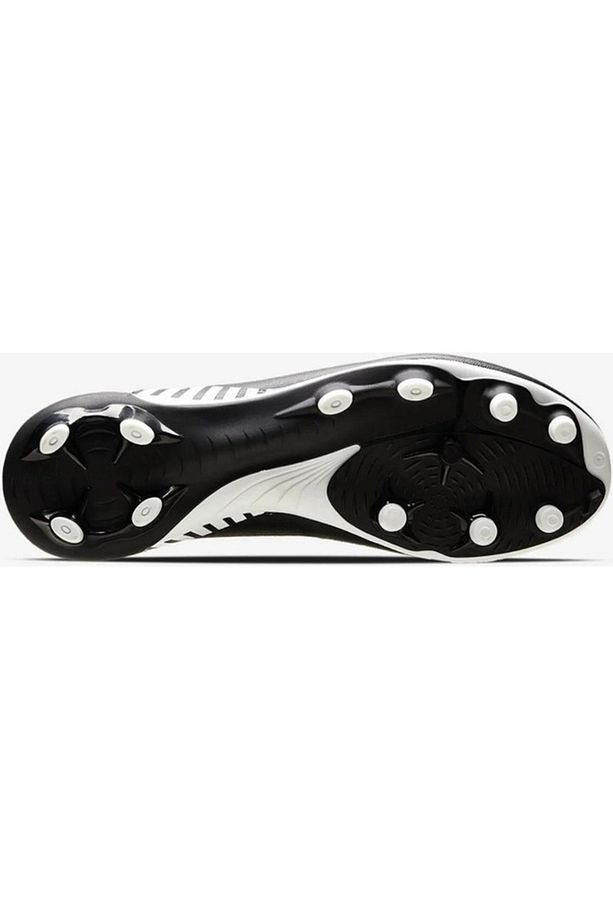 Tempo 2 Siyah Beyaz Slip-On Bağcıklı Erkek Krampon Futbol Ayakkabısı - 4