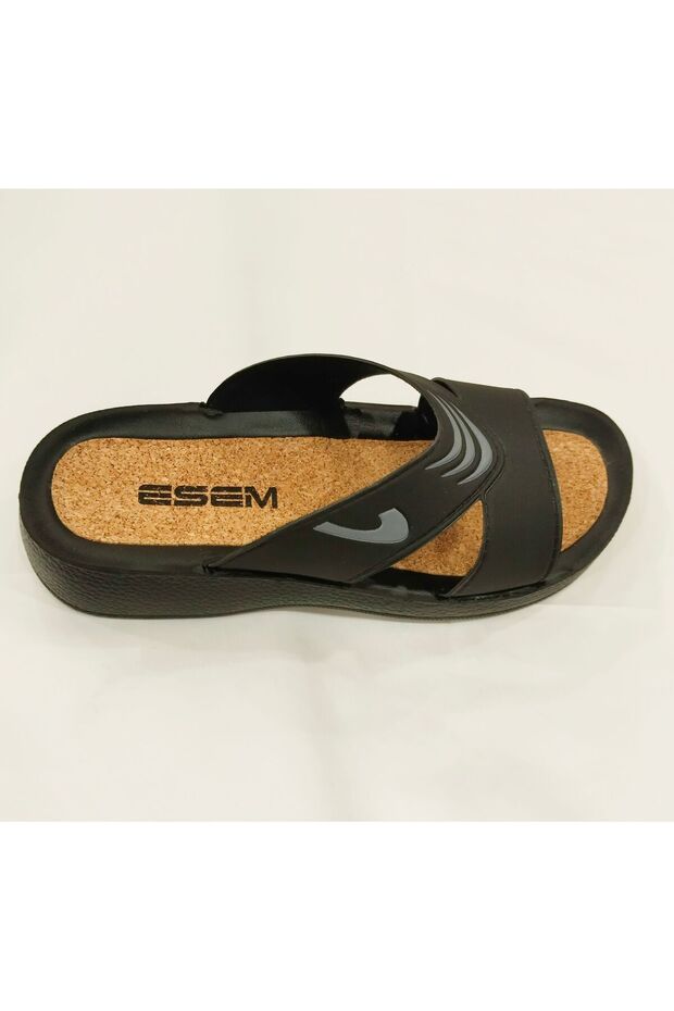 Mantar Tabanlı Çapraz Bantlı Terlik - 3