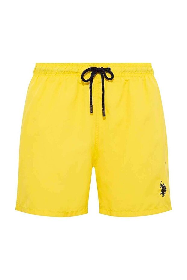 US Polo Assn21000 Men's Medium Size Swim Shorts-yellow