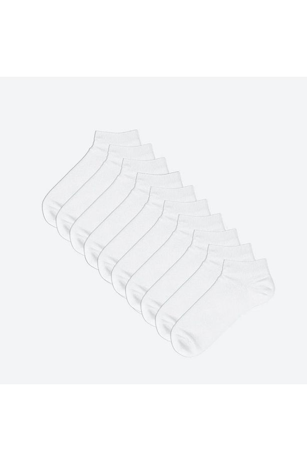 LCW ACCESSORIES Basic Erkek Patik Çorap 10'lu - 1