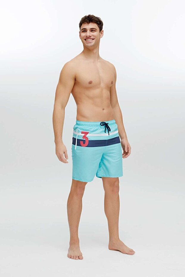 Men's Mint Long Sea Shorts 22003