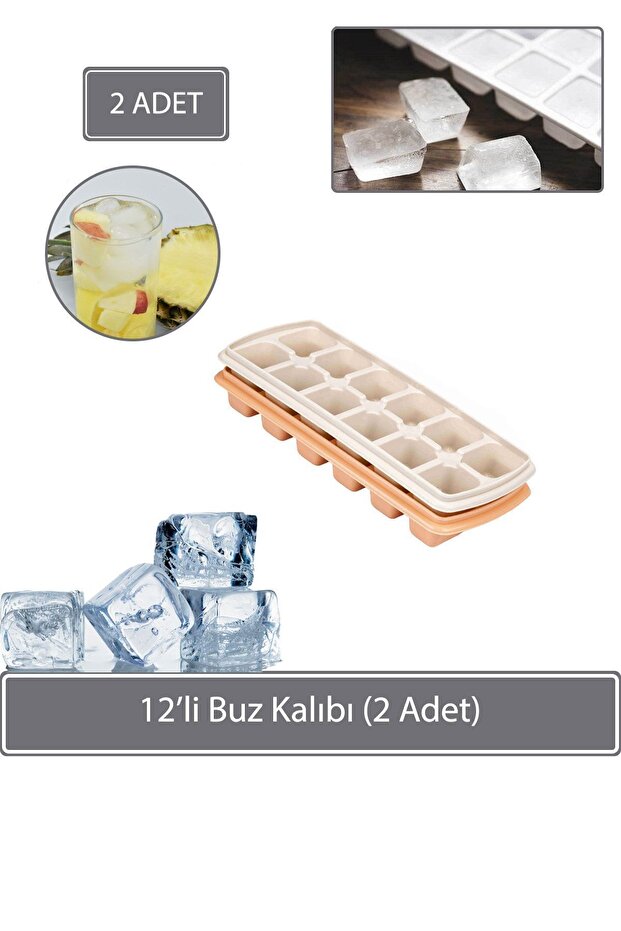 12 Piece Ice Mold (2 Pieces)