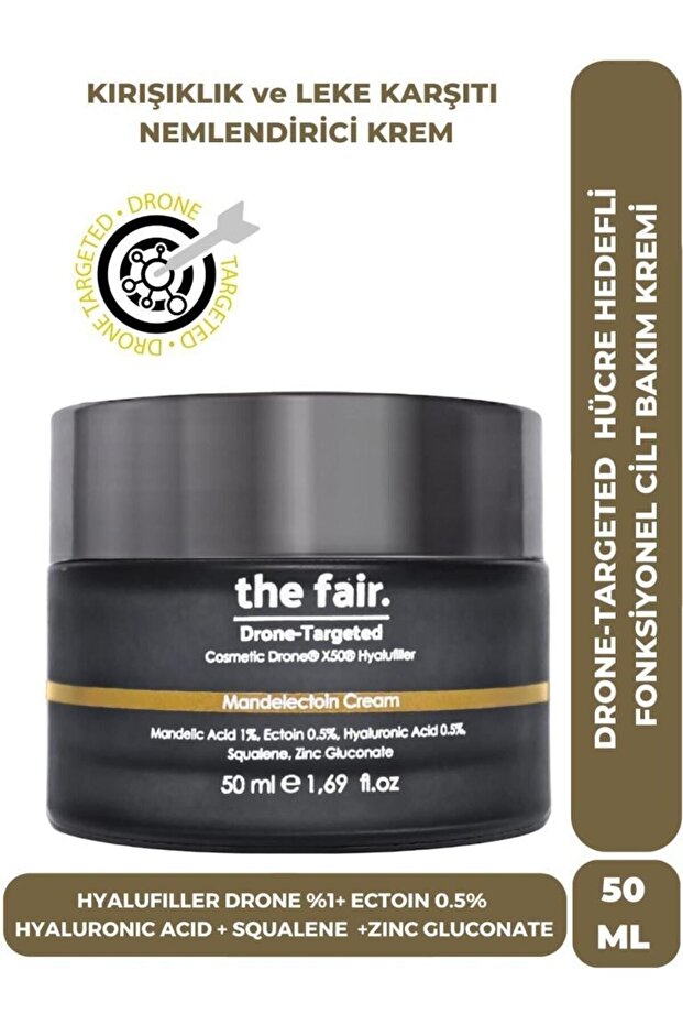 Drone-Targeted Mandelectoin 50ml Vegan Face Cream
