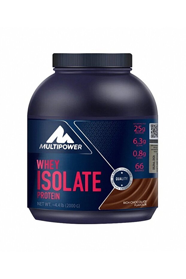 %100 Whey Isolate Protein 2000 gr - Çikolata - 1