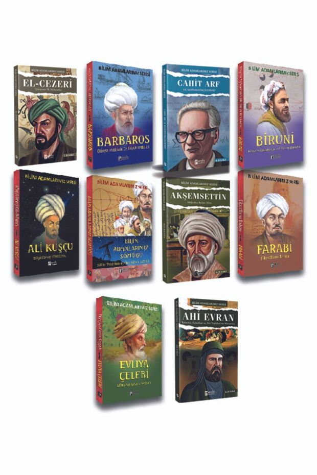 Bilim Adamlarımız Seti 10 Kitap Tk.