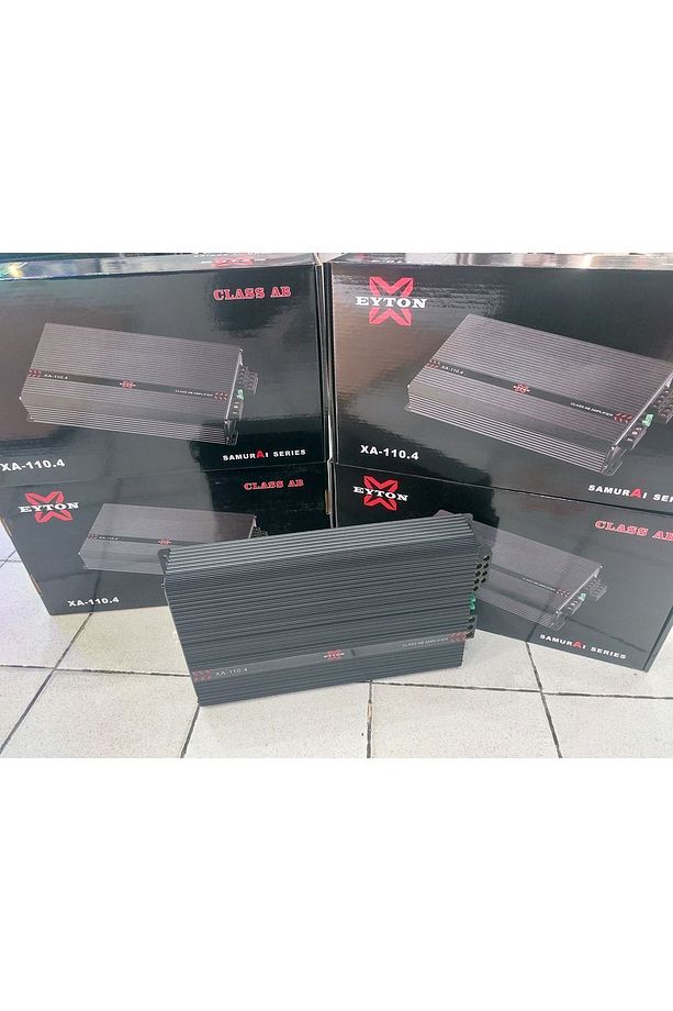 110.4 SAMURAI SERİSİ 4ÇIKIŞLI ANFİ 4X110RMS MİDRANGE ANFİSİ - 5