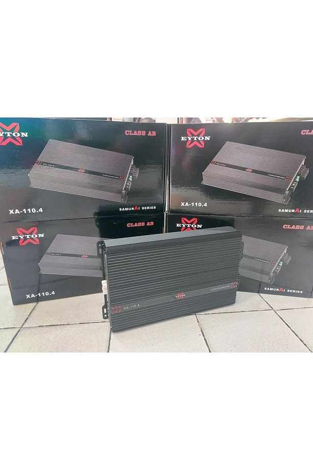 110.4 SAMURAI SERİSİ 4ÇIKIŞLI ANFİ 4X110RMS MİDRANGE ANFİSİ - 6