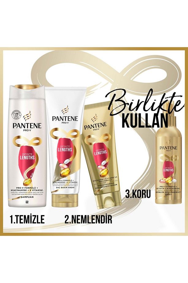 Pro-V Infinite Lengths 3'lü 400 ml Şampuan - 5