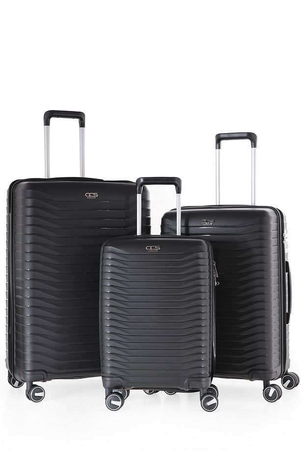 ÇÇS 5235 POLİPROPİLEN 3 LÜ VALİZ SETİ - 1