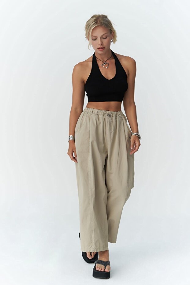 Gael Bej Salaş Pantolon - 7