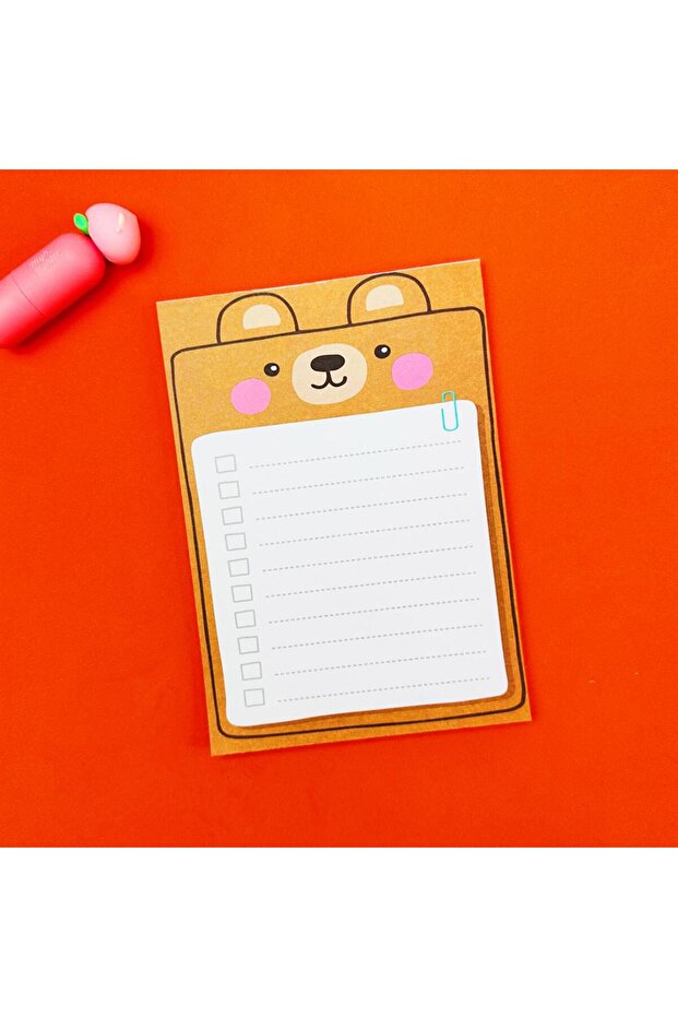 Bear Designed to Do List Note Holder - 1