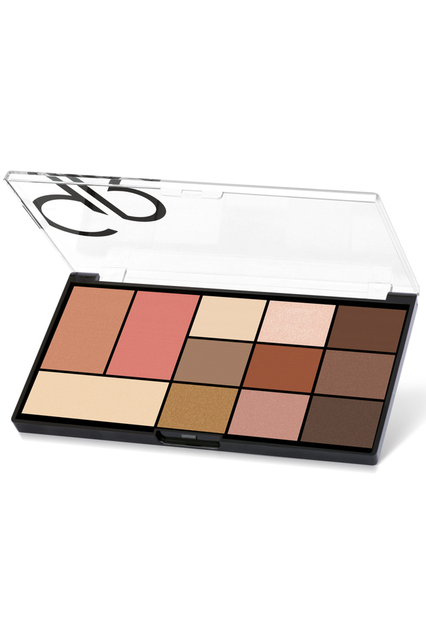 CITY STYLE FACE ANF EYE PALETTE NO:01 Warm Nude
