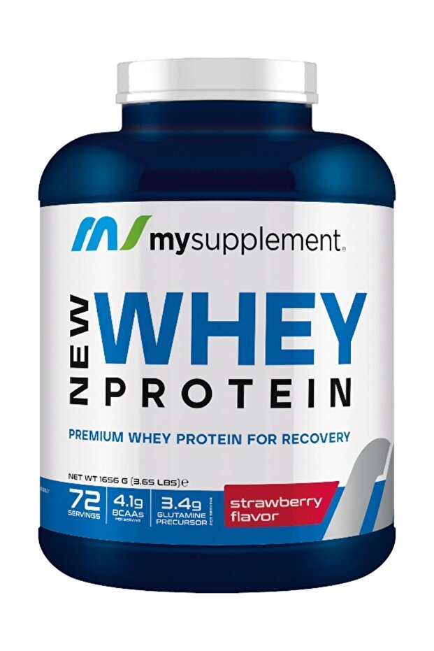 WHEY PROTEİN Tozu Çilek Aromalı 72 Servis 1656 gr - 3