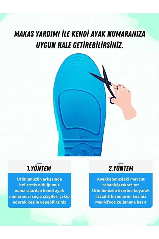 WorkEnergy İş Tabanlığı - Ortopedik Tabanlık -Uzun Süreler Ayakta Çalışanlar - Ayakkabı içi tabanlık - 6