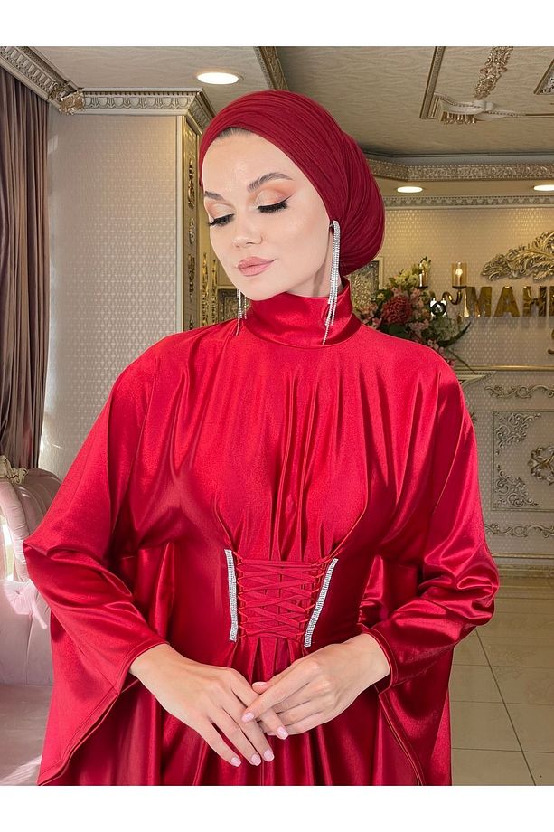 Kraliçe tesettür kadın elbise - 8