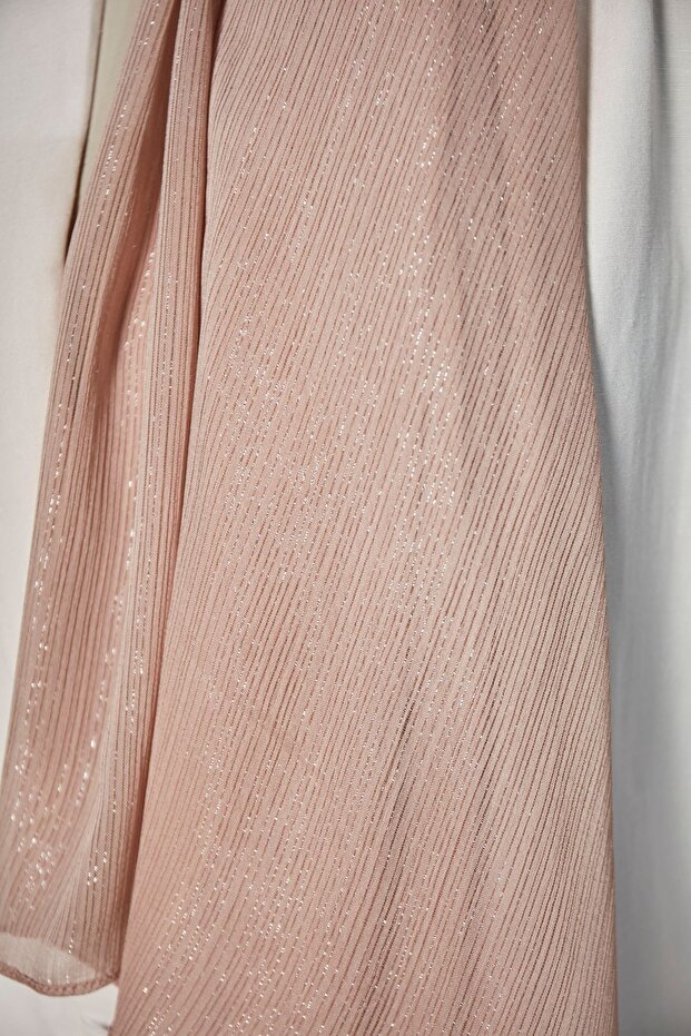 Simli Abiye Şal - 1