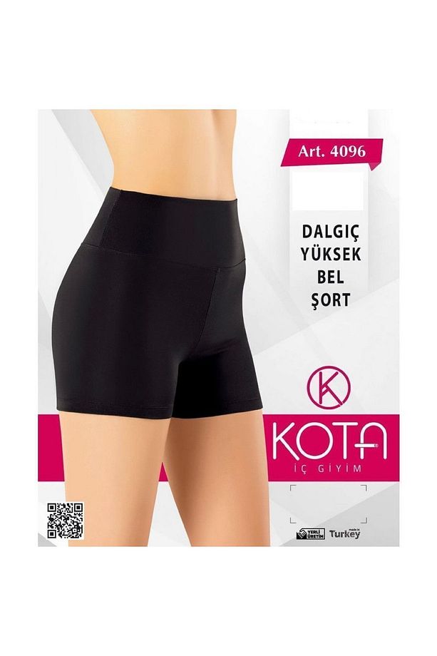 Kadın Sporcu Dalgıç Şort Yüksek Bel 4096 - 2