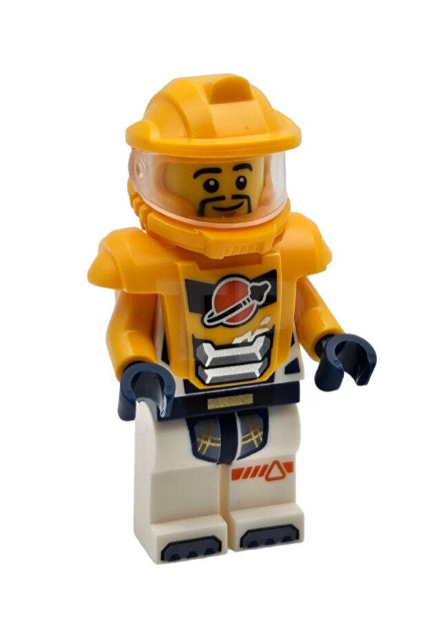 Astronaut Minifigu Figura Mars Lunar Research Moc City Town Accessory