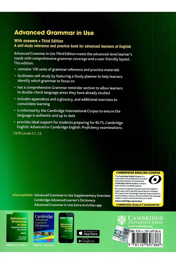 Advanced Grammar In Use With Answers Third Edition - 3