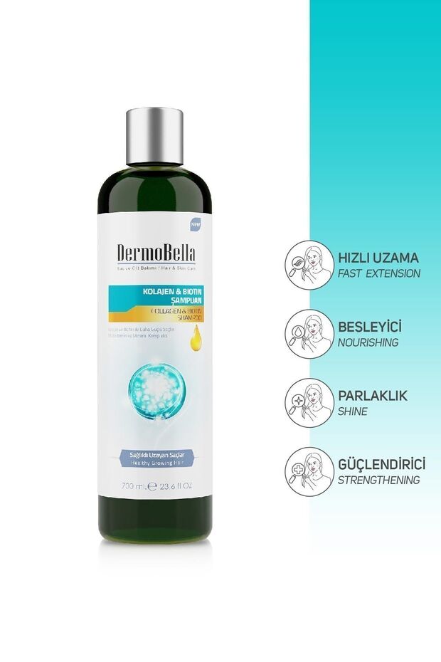 Collagen & Biotin Şampuan 700 ml - 2