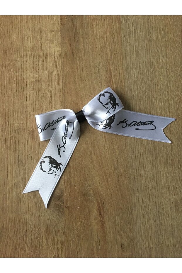 29 October 23 April Atatürk White Bow Buckle Single Clip – Buckle