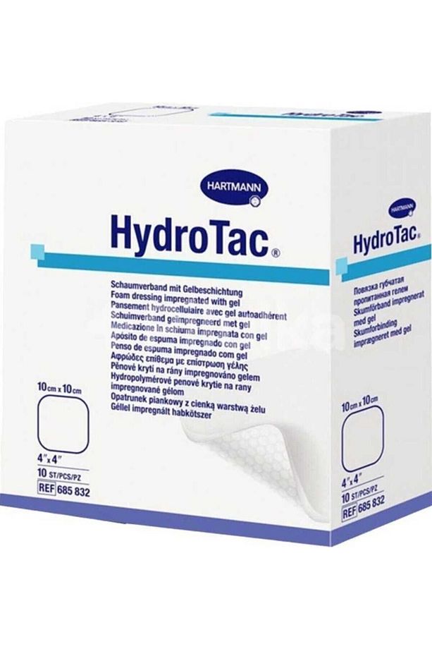 Hydrotac - Hidrojel Kaplı Poliüretan Köpük Örtü 10 Cm X 10 Cm - 1
