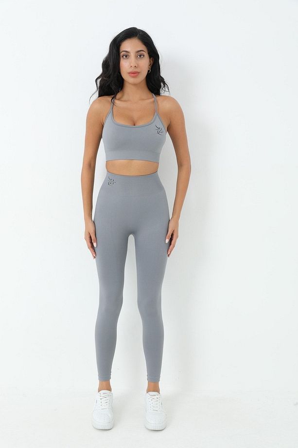 Lightblack Push Up Tayt Ve Crop (SPOR TAKIM) - 5