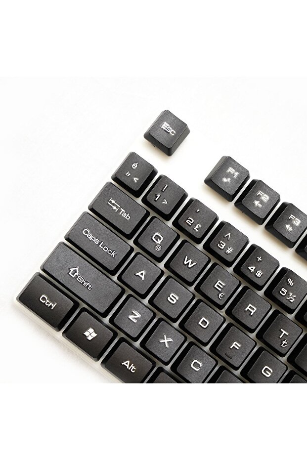 Sn-x202 Kablolu Işıklı Klavye Mouse Seti - 4