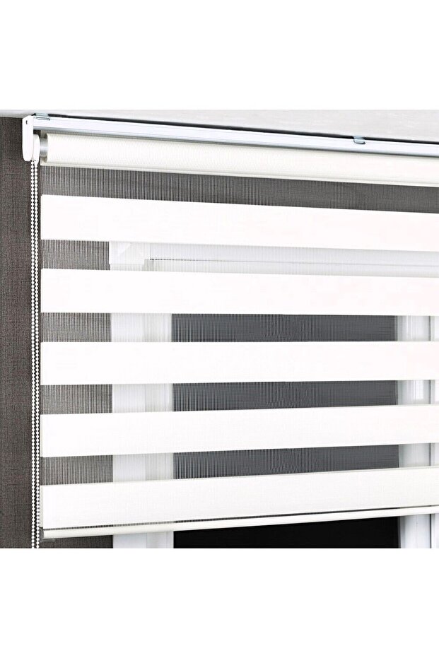 Zebra Perde Beyaz - 1