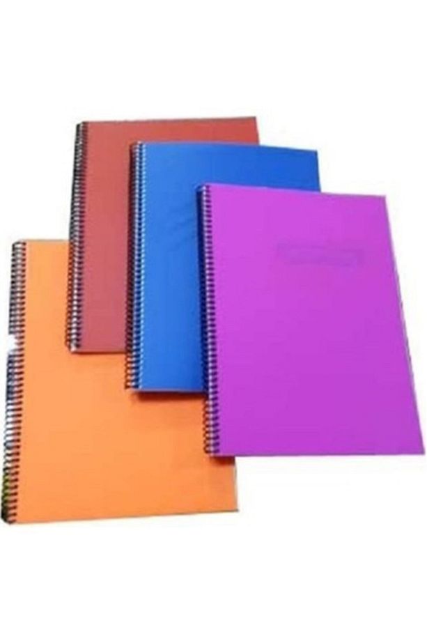 Eko Pp Kapak A4 120 Yaprak Kareli Ekonomik Defter 4'lü - 4