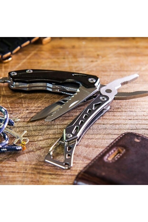 TRUE UTILITY Seven Multitool Çakılı Pense (TU 180K) - 7