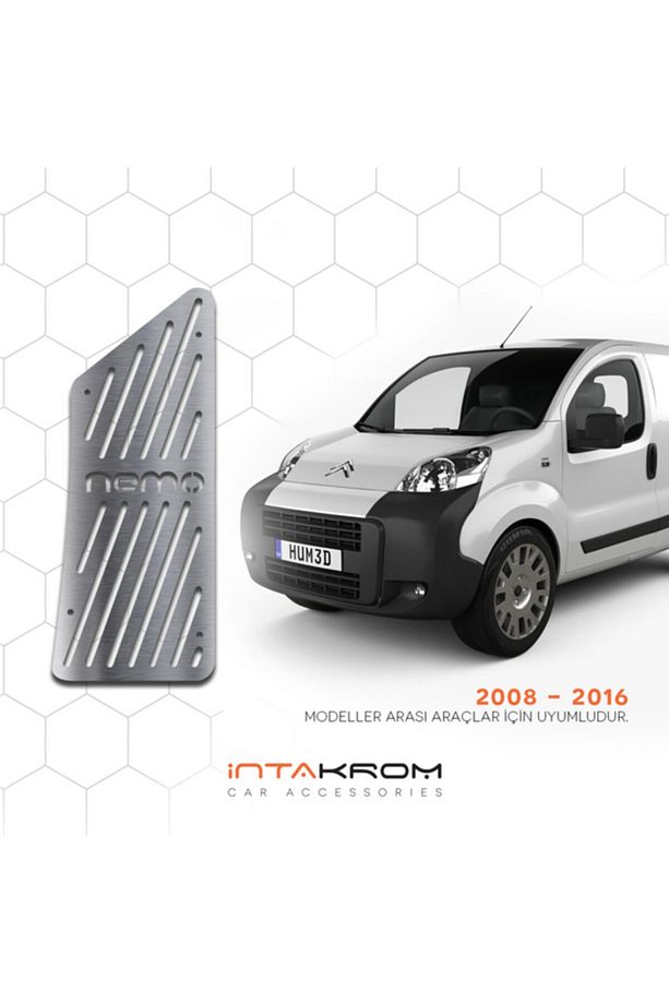 Citroen Nemo Krom Ayak Dinlendirme Pedalı - 1