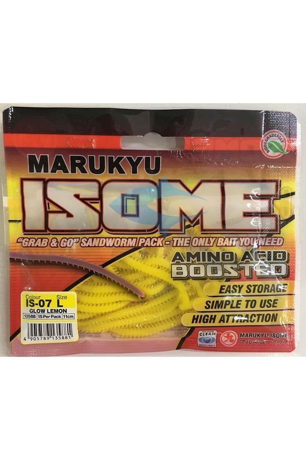 Isome L 11 cm Lrf Silikon Yem - Glow Lemon - 1