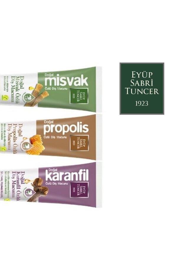 3lü Diş Macunu (misvak+propolis+karanfil) 75 Ml - 1
