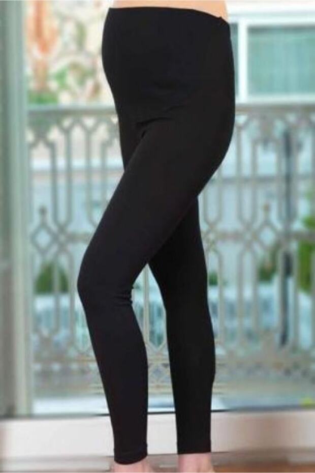 Women's Black Maternity Tights