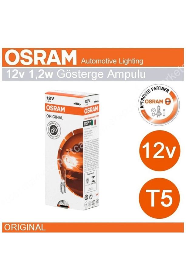 12v T5 1.2 Watt Ampul Gösterge Göğüs Ampulü 10 Adet - 2