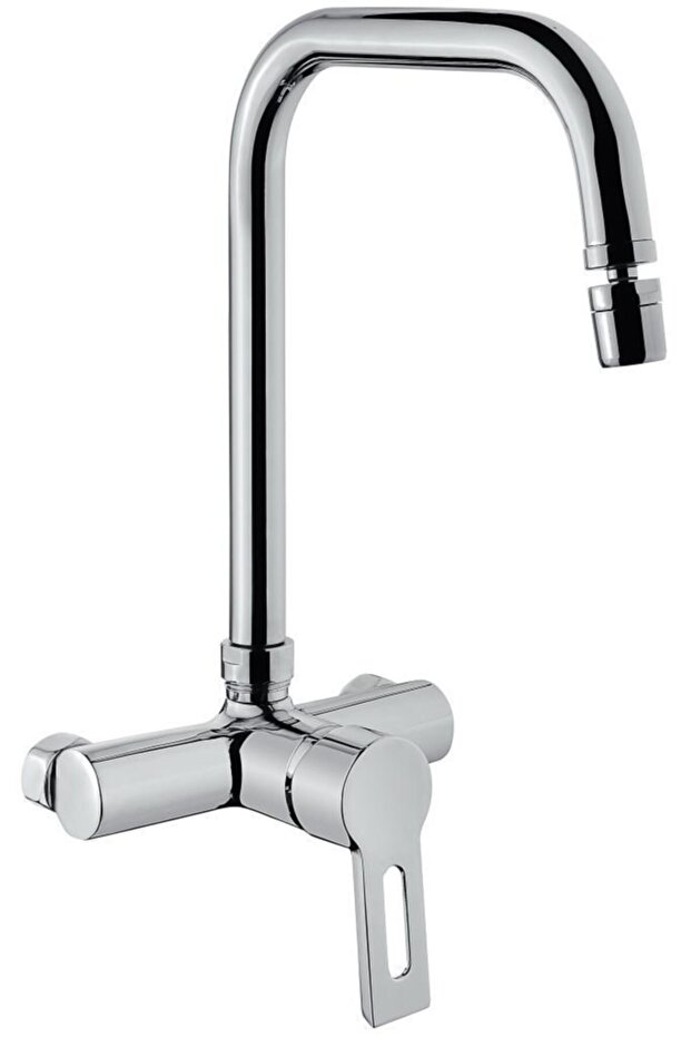 Defne S-line 360 From the Wall° Rotary Kitchen Sink Faucet