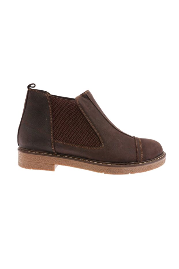 Women's Chelsea Boots 20K Brown Nubuck Leather