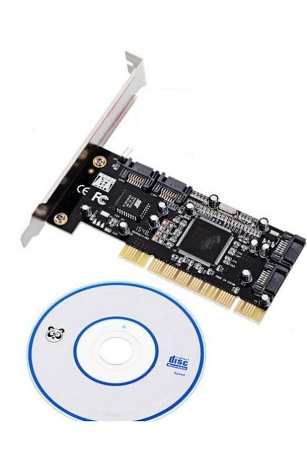 4539 Pci Sata - I/o Kontrol Kart 4 Port Hdd Veri Harddisk Çoklayıcı - 2