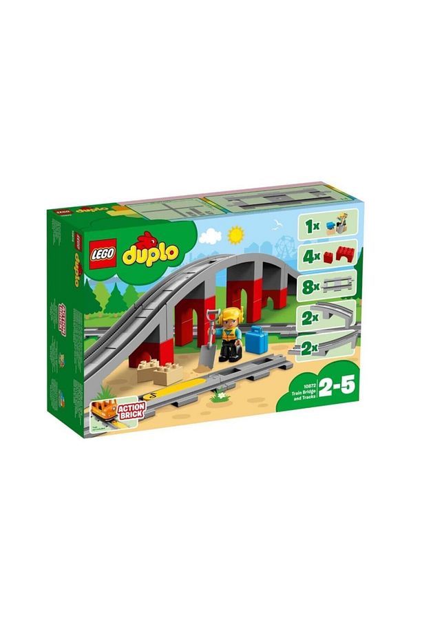 Dup-tren Köprüsü Ve Rayları 26 Pcs 10872 - 1