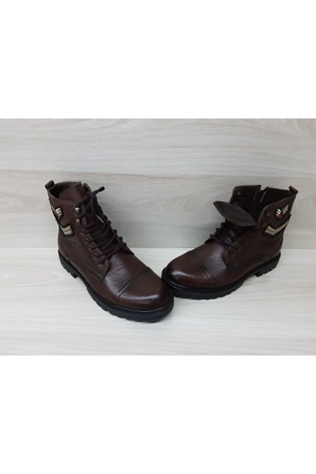 Erkek Taba Deri Armalı Bot Rustvole - 3