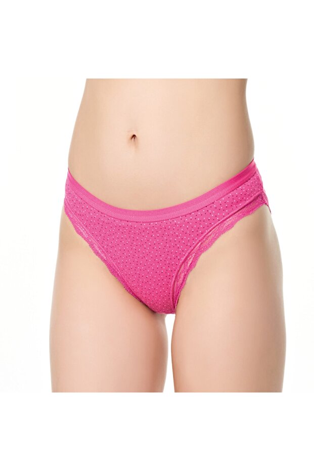 Women's Pink 12 Piece Bikini Panties