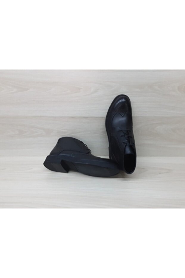 Klasik Siyah Erkek Bot M Model - 3