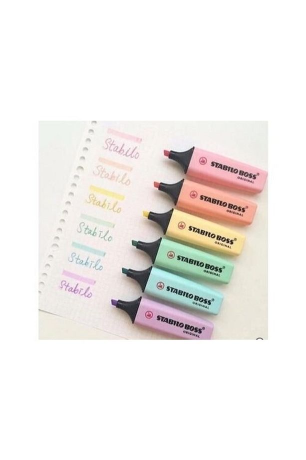 Boss Pastel  Neon Tüm Renkler 15'li Set - 4