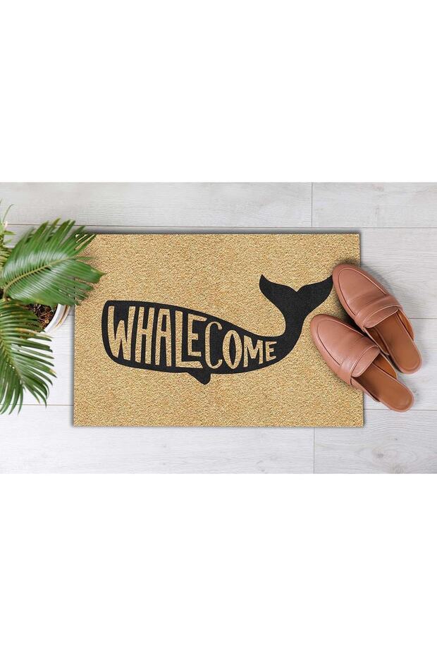 Whalecome Dekoratif Kapı Önü Paspası - 5