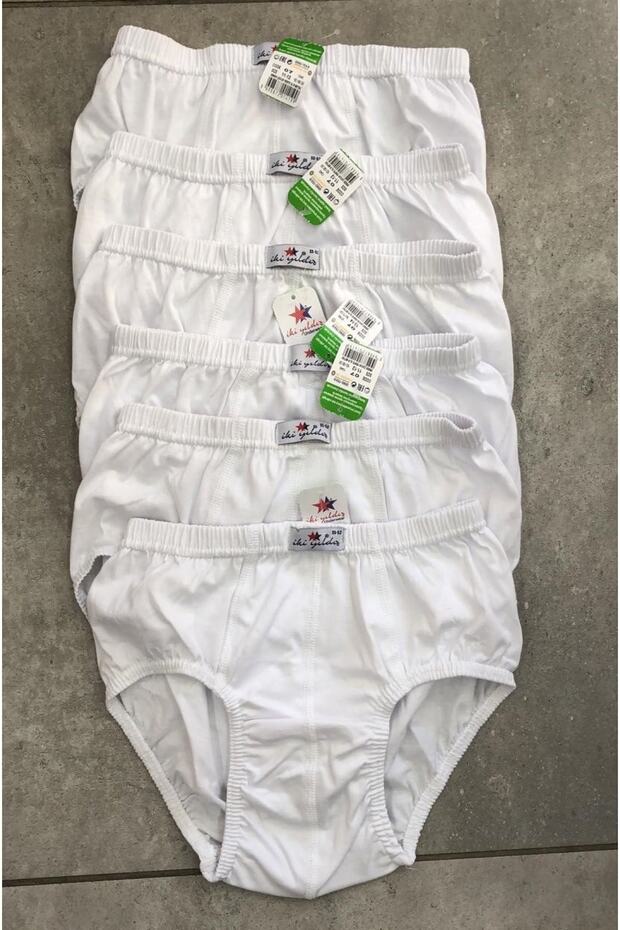 100% Cotton 9-10 Years Old Boy's Panties, Pack of 6